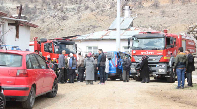 Karaman'da sobadan çıkan yangında yaşlı adam hayatını kaybetti