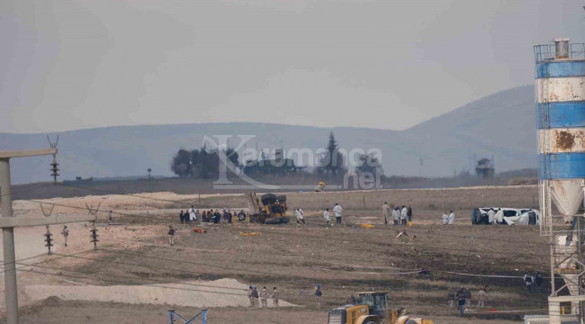 Konya'da eğitim uçağı şantiye alanına düştü: 1 şehit