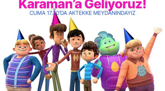 Rafadan Tayfa Karaman'a Geliyor