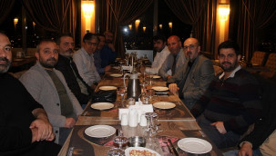 Başkan Yılmaz, basın mensuplarıyla iftarda bir araya geldi