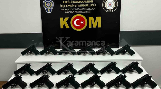 Ereğli'de kaçakçılık operasyonu: 14 gözaltı