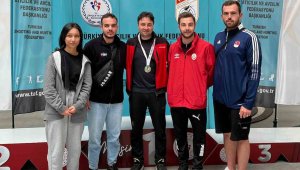 Karaman Havalı Tabanca ve Trap Takımı Mersin'den madalyalarla döndü