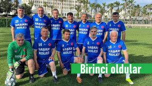 Karaman Şöhretler Takımı, 'Akdeniz Master Cup'ta 1. Oldu