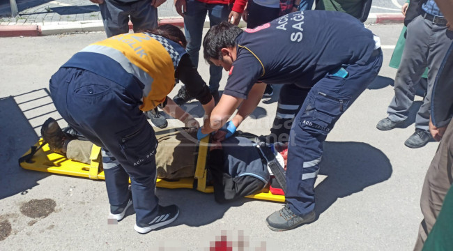 Karaman'da üç tekerlekli motosiklet devrildi: 1 yaralı