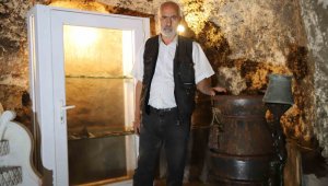 Evinin altında mağara çıktı