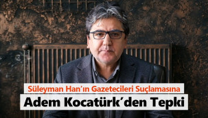 Gazeteciler Cemiyeti Başkanı Kocatürk'ten açıklama