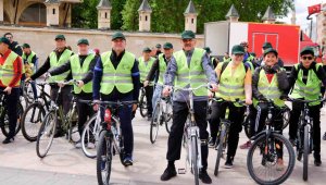 Karaman'da 11. Yeşilay Bisiklet Turu düzenlendi