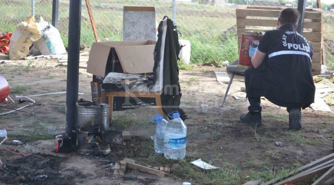Semaverde çay demlemek için tiner döktü, patlamada yaralandı