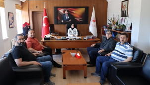 Gazeteciler Cemiyeti'nden Tarım İl Müdürüne ziyaret