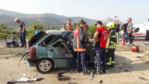 Silifke'deki kazada 2 ölü, 35 yaralı