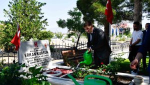 Etkinlikler şehitlik ziyaretiyle başladı