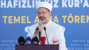 Ali Erbaş: ''Hocalarımız sizi bekliyorlar''