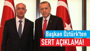 Başkan Öztürk: ''Lütufla gelen makamın beklentisi''