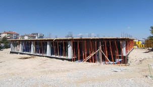 Depo ve Arşiv İnşaatı Yükselmeye Başladı
