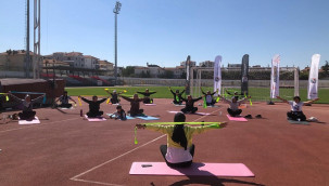 Karaman'da Avrupa spor haftası etkinlikleri coşkuyla başladı