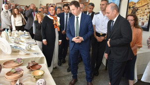 Karaman'da Denetimli Serbestlik Yükümlülerinden El Emeği Sergisi