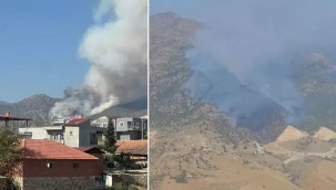 Manisa'daki orman yangını 2'nci gününde