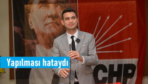 Başkan Evcen O santrali işaret etti: ''Yapılması hataydı''