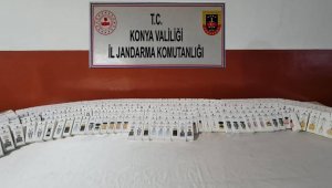 Çumra'da 1 milyon 250 bin liralık kaçak parfüm ele geçirildi