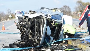 Kazada ölen 3 kişi Ereğli'de defnedildi