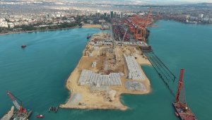 Mersin Limanı'nın kapasitesi 3,6 milyon TEU'ya ulaşacak