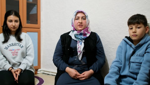 5 çocukla yalnız başına kaldı