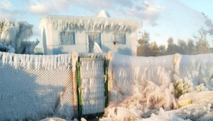 Sibirya değil Erdemli!