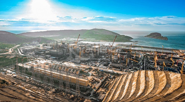 Akkuyu NGS'de, 4'üncü güç ünitesinin ikinci katmanı kuruldu