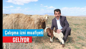 Başkan Yaman müjdeyi duyurdu: ''Çalışma izin muafiyeti geliyor''