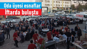 Karaman Marangozlar ve Mobilyacılar Odası, üyeleriyle iftarda buluştu