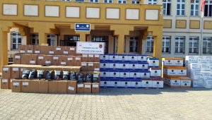 Karaman'da jandarma 2 milyon 797 bin makaron ele geçirdi