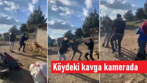 Karaman'da köylülerin arazi kavgası kamerada