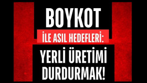 ''Kim, kimi boykot edecek''