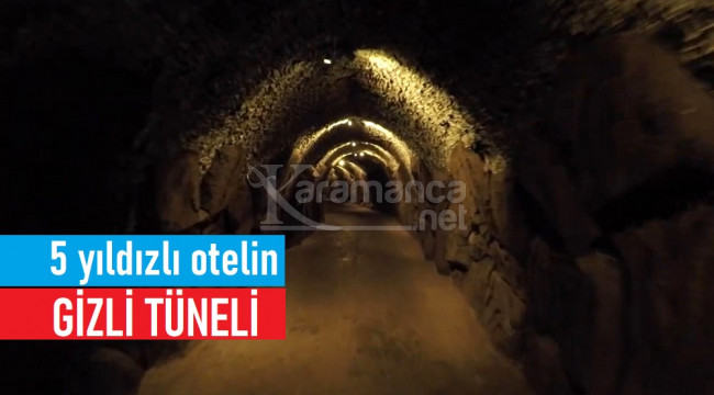 5 yıldızlı otelin gizli tüneli, müşteriler paylaşınca ortaya çıktı