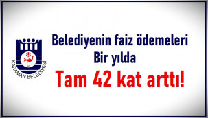 Karaman Belediyesi'nde milyonlar faize gidiyor!