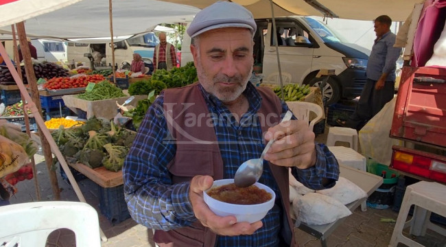 Torosların eteğindeki yayladan getirip, bardağını 25 liradan satıyor