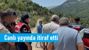 Canlı yayında itiraf etti; aylar sonra ceset parçalarına ulaşıldı