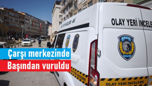 Karaman çarşı merkezinde silahlı saldırı