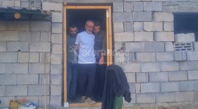 Ali Rıza Zümrüt, yaylada çobanlık yaparken yakalandı