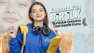 Karaman'da Bir İlk: Bursluluk Sınavına Özel Hazırlık Kursu