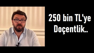 Sahte e-imza iddianamesinde 250 bin TL'ye doçentlik vaadi