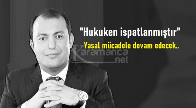 Şimşek'ten basın açıklaması