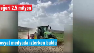 Sosyal medyada video izlerken fark edince jandarmaya bildirdi