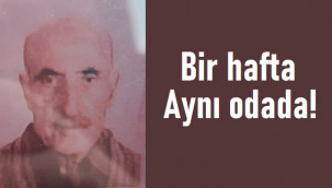 Yatalak kadın, eşinin cesediyle 1 hafta aynı odada kalmış