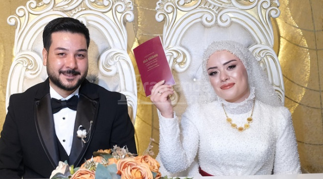 Berat Fevzi Karaden dünyaevine girdi