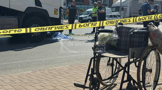 Engelli kızını yolun karşısına geçirmek isterken hayatını kaybetti