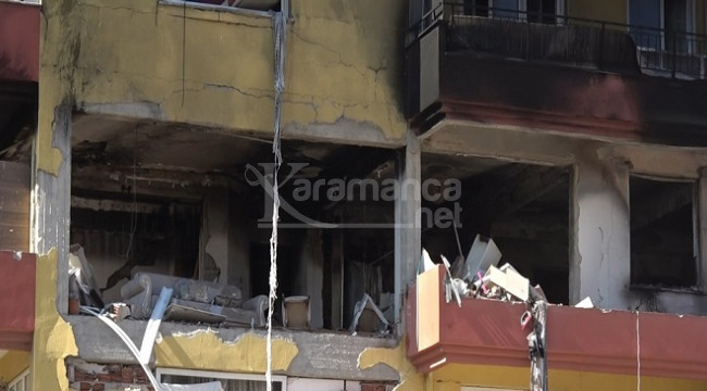 ''Evi de Kendimi de Yakacağım'' demişti, sevda krizinden bina yıkıldı