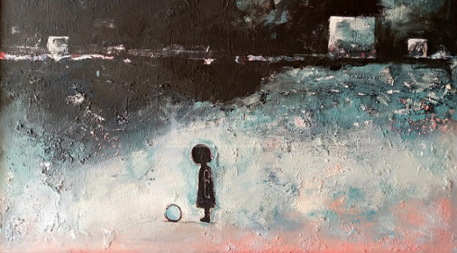 Fatma Zehra Betül Taş'tan kişisel sergi: 'Gazze'de çocuk olmak'