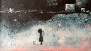 Fatma Zehra Betül Taş'tan kişisel sergi: 'Gazze'de çocuk olmak'