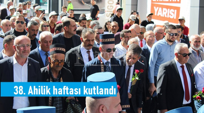 Karaman'da 38. Ahilik Haftası kutlandı